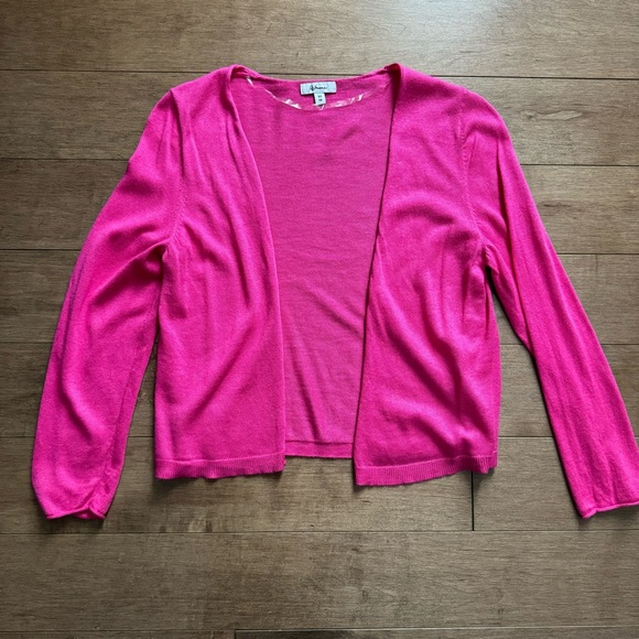 REITMANS 3/4-sleeves V-neckline bolero / short and light pink cardigan - Picture 9 of 9